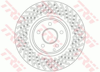 Tarcza hamulcowa TRW DF6079S 2204211812