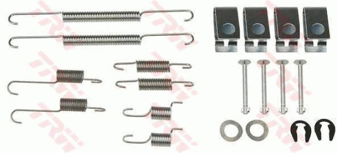 Sprężynki do szczęk hamulcowych TRW SFK382 DA0084700