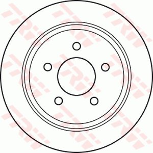 Tarcza hamulcowa TRW DF4878 52008184