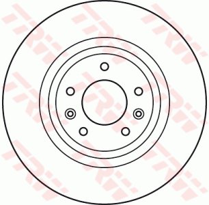 Tarcza hamulcowa TRW DF4970S F15733251