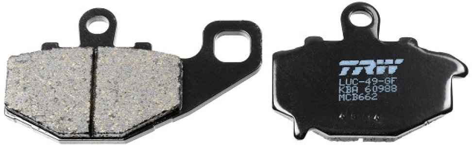 Klocki hamulcowe TRW MCB662 