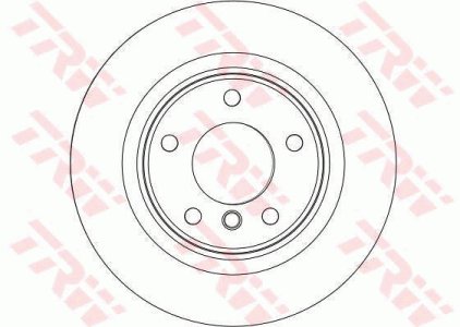 Tarcza hamulcowa TRW DF4451 34216769271