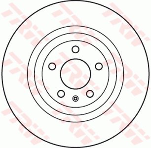 Tarcza hamulcowa TRW DF4893S 4F0615601B