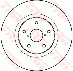 Tarcza hamulcowa TRW DF4930S 26300XA00A