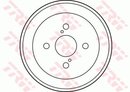 Bęben hamulcowy TRW DB4256 4243112140