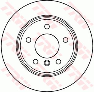 Tarcza hamulcowa TRW DF6106 34216752545
