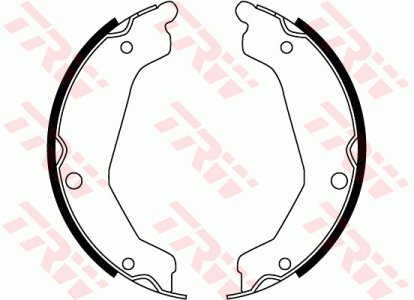 Szczęki hamulcowe TRW GS8763 58350H1A40