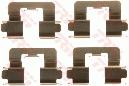 Zestaw montażowy klocków hamulcowych TRW PFK581 440991000