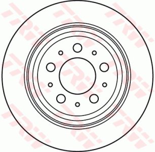 Tarcza hamulcowa TRW DF6048 272429