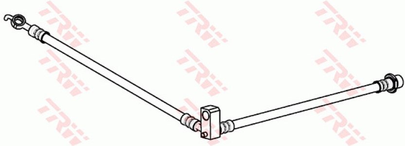 Przewód hamulcowy giętki TRW PHD1053 9094702C81