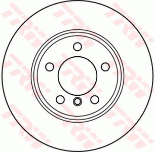 Tarcza hamulcowa TRW DF6119S 34119804829