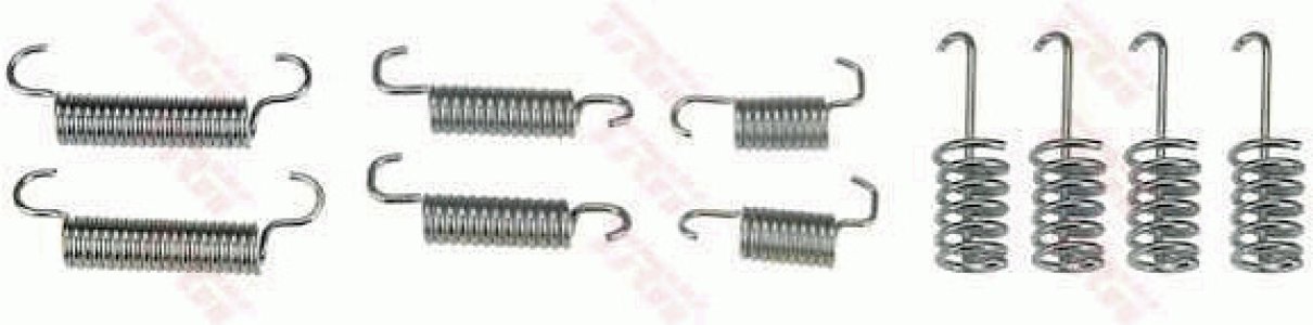 Sprężynki do szczęk hamulcowych TRW SFK416 2E0698269
