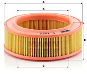 Filtr powietrza MANN-FILTER C1833 