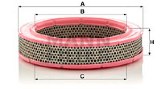 Filtr powietrza MANN-FILTER C2649 