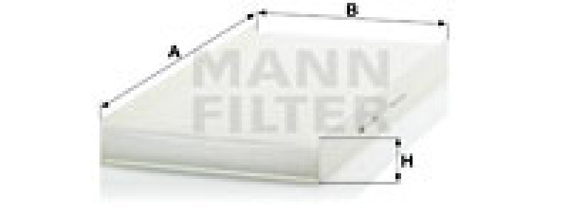 Filtr kabinowy MANN-FILTER CU5096 