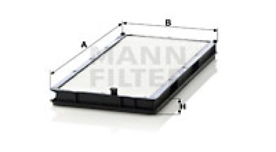 Filtr kabinowy MANN-FILTER CU3338 
