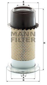 Filtr powietrza MANN-FILTER C16334 