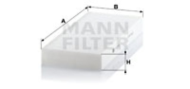 Filtr kabinowy MANN-FILTER CU37230 