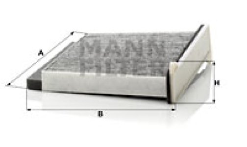 Filtr kabinowy MANN-FILTER CUK2231 
