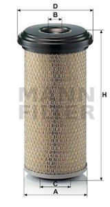 Filtr powietrza MANN-FILTER C15165 