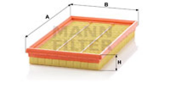 Filtr powietrza MANN-FILTER C2974 