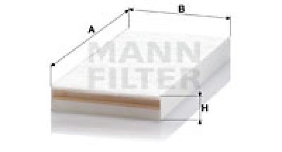 Filtr kabinowy MANN-FILTER CU50102 