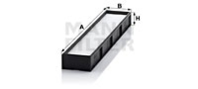 Filtr kabinowy MANN-FILTER CU5041 