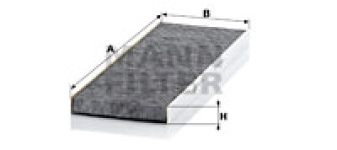 Filtr kabinowy MANN-FILTER CUK4151 