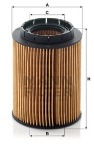 Filtr oleju MANN-FILTER HU932/6X HU9326X