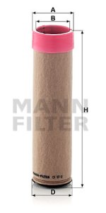 Filtr powietrza MANN-FILTER CF97/2 CF972