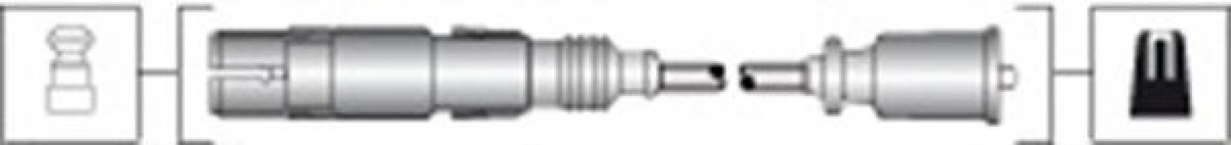 Przewody wysokiego napięcia komplet MAGNETI MARELLI MSK1304 