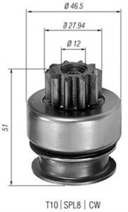 Bendiks rozrusznika MAGNETI MARELLI AMB0178 M191T12272