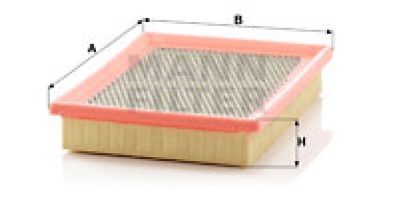 Filtr powietrza MANN-FILTER C2571 