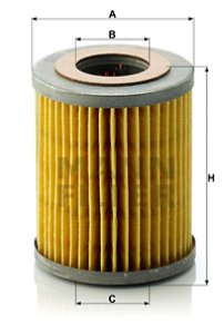 Filtr oleju MANN-FILTER H813/1X H8131X