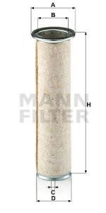 Filtr powietrza MANN-FILTER CF930 