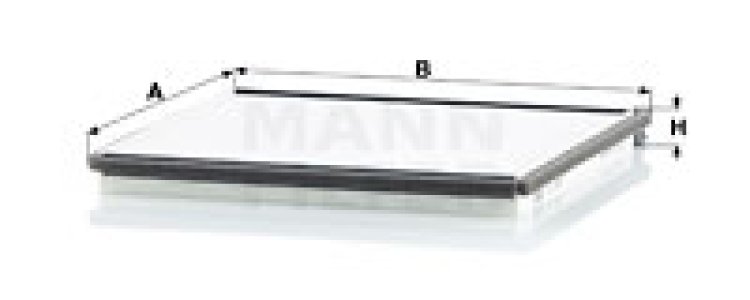 Filtr kabinowy MANN-FILTER CU2225 