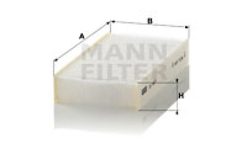 Filtr kabinowy MANN-FILTER CU1823 