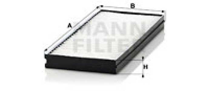 Filtr kabinowy MANN-FILTER CU26000-2 CU260002