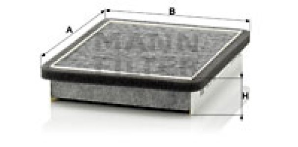 Filtr kabinowy MANN-FILTER CUK21006 