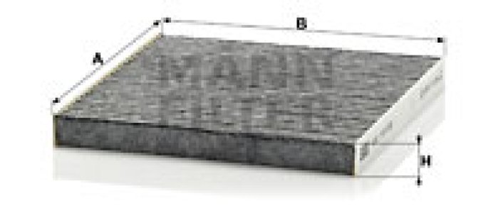 Filtr kabinowy MANN-FILTER CUK18002 