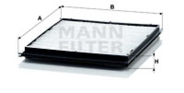Filtr kabinowy MANN-FILTER CU2516 