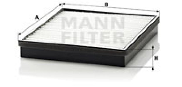 Filtr kabinowy MANN-FILTER CU2520 