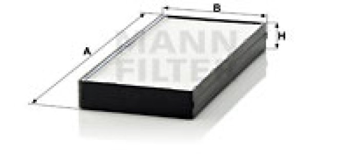 Filtr kabinowy MANN-FILTER CU2521-2 CU25212