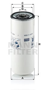 Filtr paliwa MANN-FILTER WDK11102/4 WDK111024