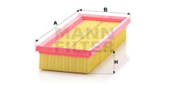 Filtr powietrza MANN-FILTER C2872 