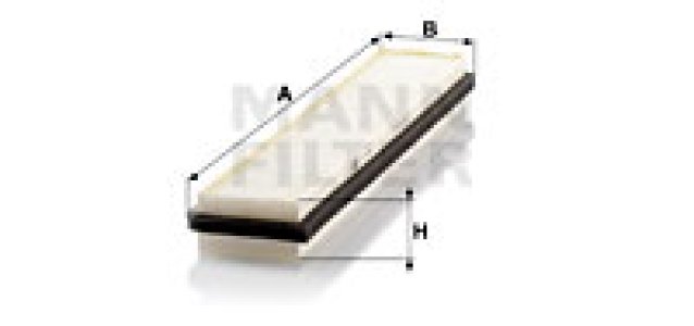 Filtr kabinowy MANN-FILTER CU5044 