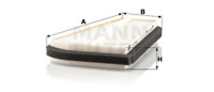 Filtr kabinowy MANN-FILTER CU17003 