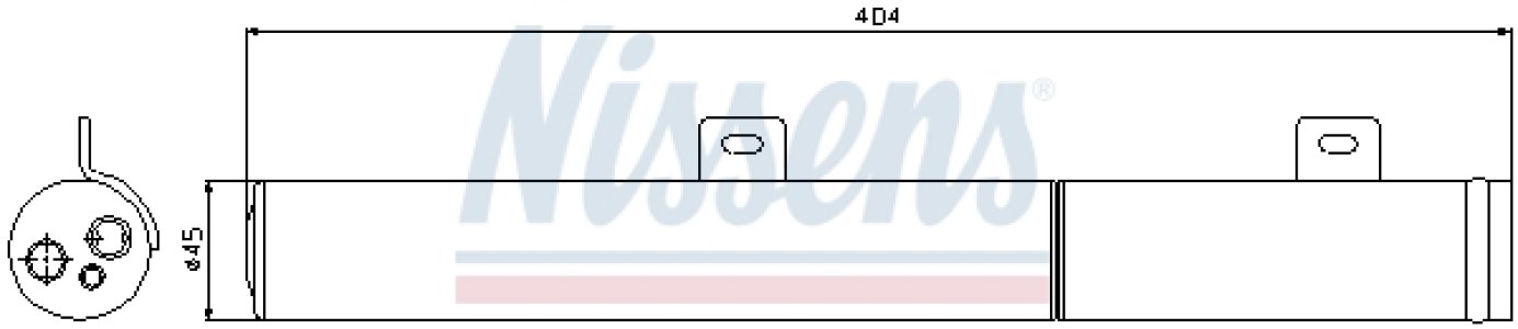 Osuszacz klimatyzacji NISSENS 95315 2118350047