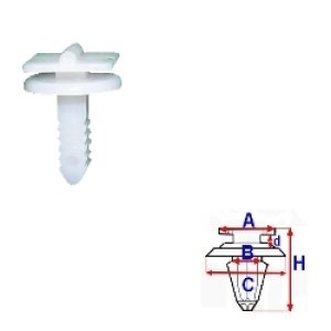 SPINKA NAKŁADEK WEW. ROMIX COMPANY C50877 FORD