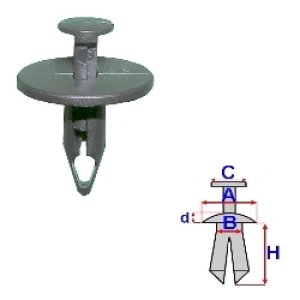 KOŁEK ROZPOROWY ROMIX COMPANY C60339  ZAKOLI FORD